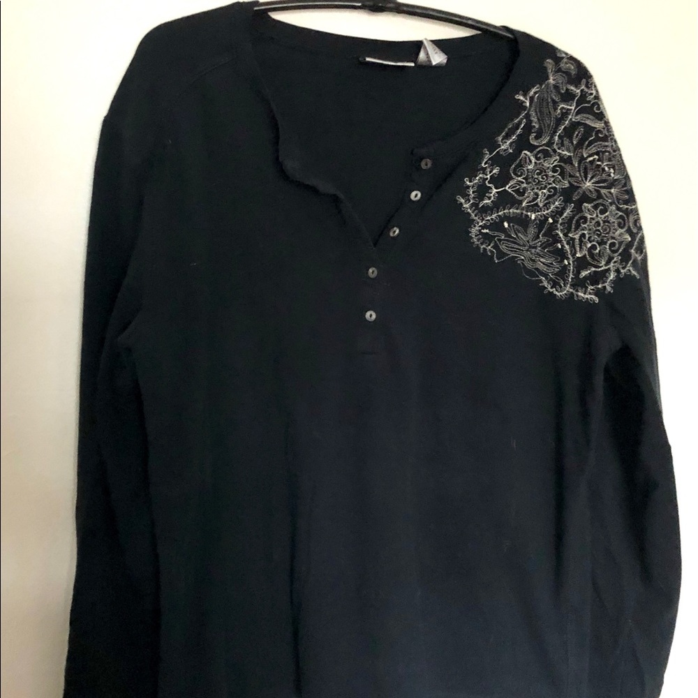 Henley Style Shirt by Chico’s